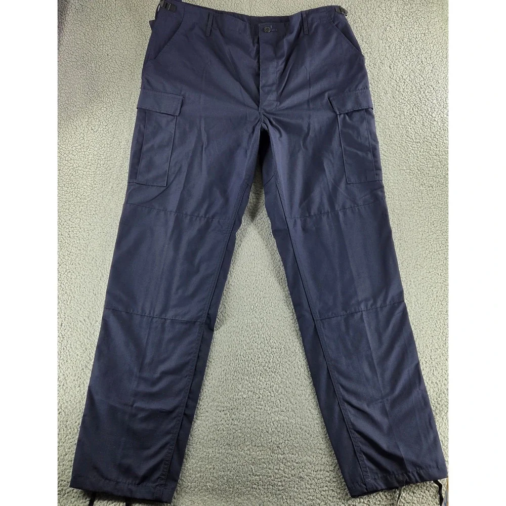 Propper BDU Trouser Mens XL Long Dark Navy Blue Ripstop Tactical Cargo Pant